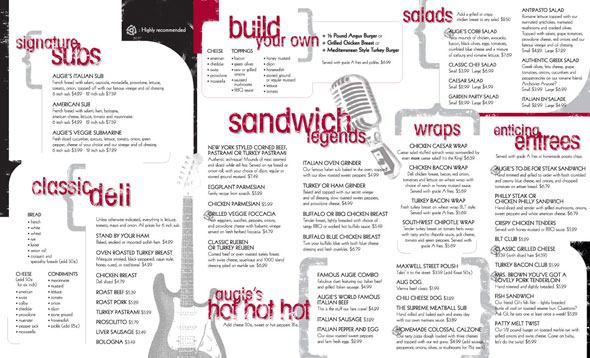 Augustino's Menu (p1)